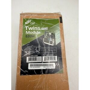 FSP Twins PRO 520W Power Supply Module 80 Plus Gold Certified Model FSP520-20RAB